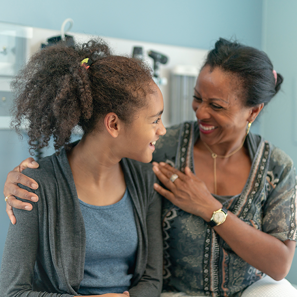 Patient and Mother