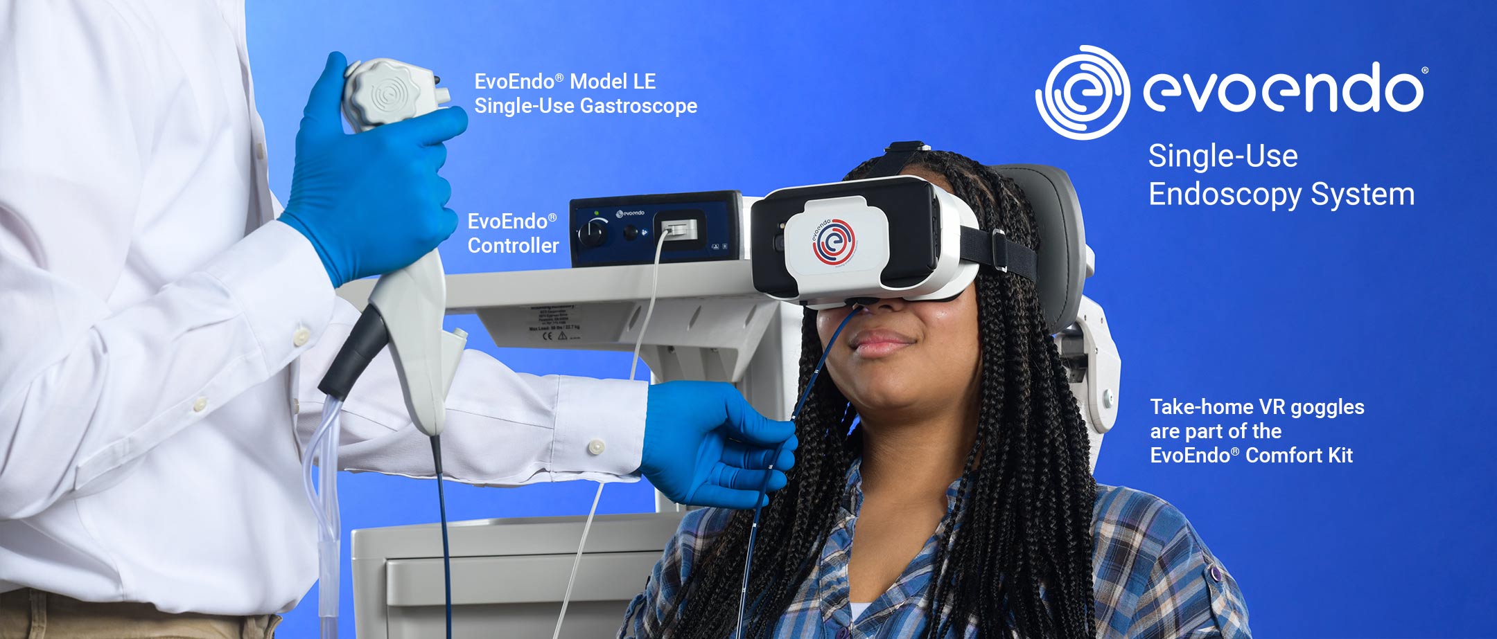 EvoEndo SingleUse Transnasal Gastroscope, Unsedated Endoscopy